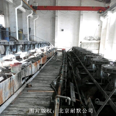 高分子陶瓷耐磨材料被广泛应用于选矿设备中 高分子陶瓷耐磨材料被广泛应用于选矿设备中